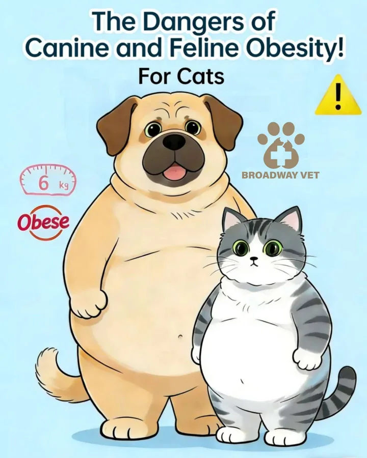 Recognising excess weight in cats