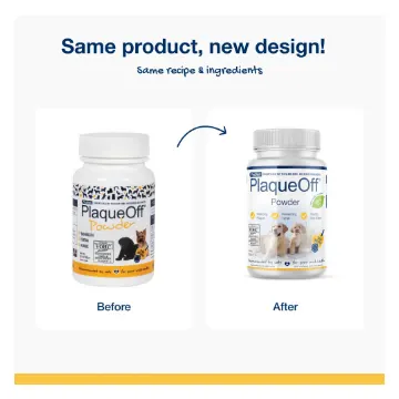 ProDen PlaqueOff product packaging reference